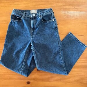 Everlane, The Way High Jean, Organic Cotton, Vintage Indigo, Size 27